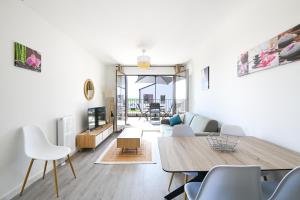 Appartements Le Coquillage - Joli T3 avec grand balcon : photos des chambres