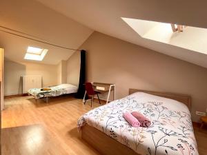 Le Beau Ciel - 2 lits doubles, bureau