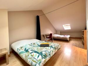 Appartements Le Beau Ciel - 2 lits doubles, bureau : Appartement 1 Chambre
