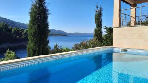 Luxuriöse Villa Hera, Korcula, Am Strand 