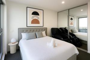 Sunset city escape retreat