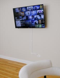 Huge Projector and Designated Workspace, Near Wrigley