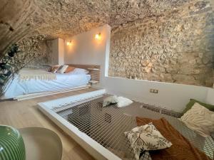 Appartements Splendide appartement troglodyte a 5 min du centre : photos des chambres
