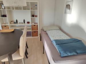 Charming Apartment with a Tranquil Balcony Garden View