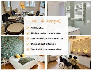 Appartements Le cocon Saint Denis : photos des chambres