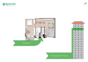 Skyline view Biancamano 1 bdr with balcony by Rentopolis