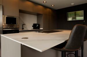 Chalet con piscina climatizada y vistas a Bilbao