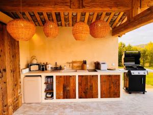 Maisons de vacances Mas des Anges - Bastide de 5 chambres avec piscine : photos des chambres