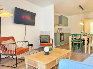 Villas Le St-Hilaire, House in the city center with patio with parking : photos des chambres