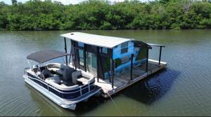 The Burrow-a floating cabin