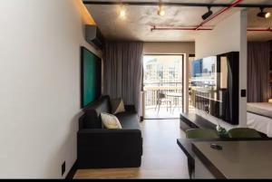 Flat luxuoso em hotel de luxo no Itaim Bibi