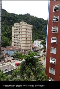 Kitnet Praia de São Vicente pé na areia