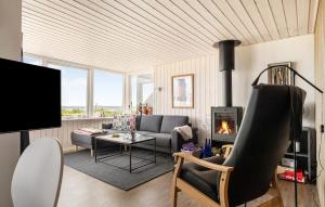 Lovely Home In Bjert With Kitchen