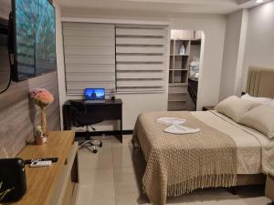 Dpto con Área de Trabajo - Piscina - Gym - Sofácama