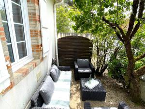 Maisons de vacances Maison charmante proche plage et commerces avec WIFI - FR-1-652-60 : Maison de Vacances