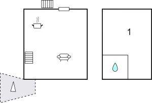 1 Bedroom Lovely Home In Basbellain