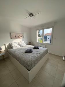 Maisons de vacances Villa contemporaine a 2 pas de la mer avec piscine privee : photos des chambres