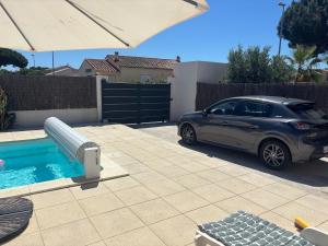 Maisons de vacances Villa contemporaine a 2 pas de la mer avec piscine privee : photos des chambres