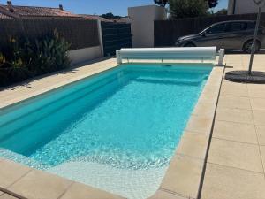 Maisons de vacances Villa contemporaine a 2 pas de la mer avec piscine privee : photos des chambres