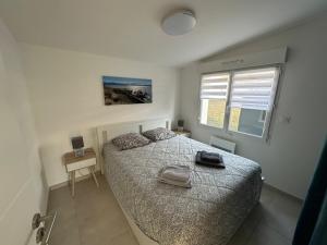 Maisons de vacances Villa contemporaine a 2 pas de la mer avec piscine privee : photos des chambres