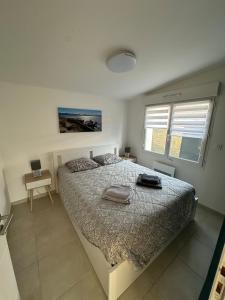 Maisons de vacances Villa contemporaine a 2 pas de la mer avec piscine privee : photos des chambres