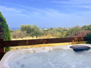 Villa Pleiades - sea views, private pool & hot tub