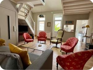 Maison spacieuse hyper centre - 5à7p - Terrasse privée