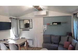 Mobil-home -Clim, TV, LV- Camping LE LAC DES RÊVES 4 étoiles - MH-A009