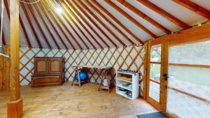 Jurta na Krupinskej planine