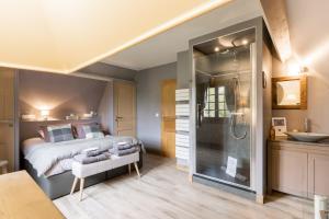 Villas La Moutiniere, luxury cottage with pool : photos des chambres