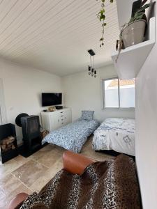 Grand Studio Mer et Confort centre-ville, parking