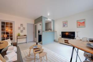 Appartements L-ideal - Parking - Terrasse - Wifi fibre - Proche Gare : photos des chambres