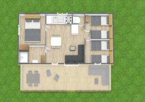 Campings Camping Le Ty Nadan - Eurocamp I Homair : Chalet Supérieur