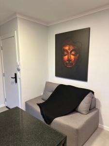 Cobertura com vista pôr do sol, praia do Campeche