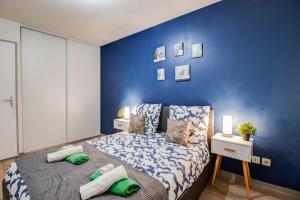 Appartements Le Reve Bleu - Joli T3 lumineux avec balcon & parking gratuit - Centre Toulouse : photos des chambres