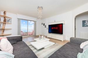 Frontière avec Monaco - Balcon avec vue mer - Parking - DO