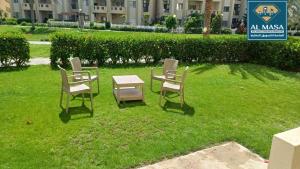 للايجار شاليه ارضي بحديقه 3 غرف بستيلا هايتس