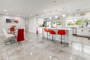 Outdoor Oasis with Games Sleek Hollywood Home!