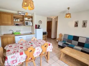 Appartement au pied des pistes avec terrasse, animaux admis, Flumet - FR-1-505-36