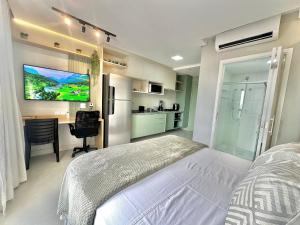 Studio reformado decorado Campo Belo UH 104