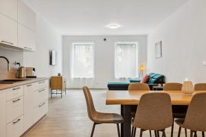 Spacious two-storey apartment with a terrace in the city center