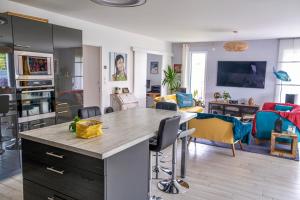 Maisons de vacances Maison de famille a 14min a pied de la mer : photos des chambres