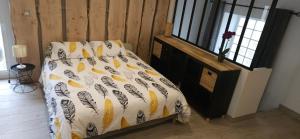 les deux pieds sous la couette