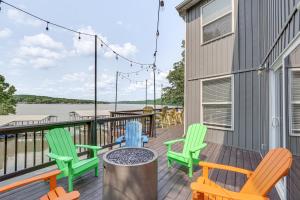 Views and Private Dock Lake of the Ozarks Retreat!