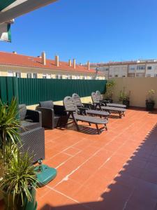 Santa Cruz Beach Penthouse -10 beds - Near Lisbon - Festas-Eventos