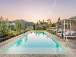 Villa in Lucca with Winery and Vineyard Views