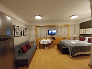 Flat Transamerica3 Bela Cintra com estacionamento