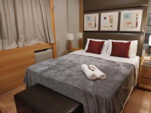 Flat Transamerica3 Bela Cintra com estacionamento