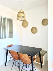 Rez de jardin 400 m de la mer