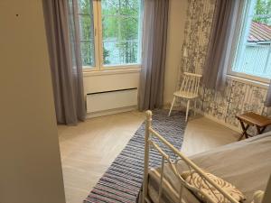 Wallinkoski accommodation - Rooms and Tentsile tent options next to River Vuoksi